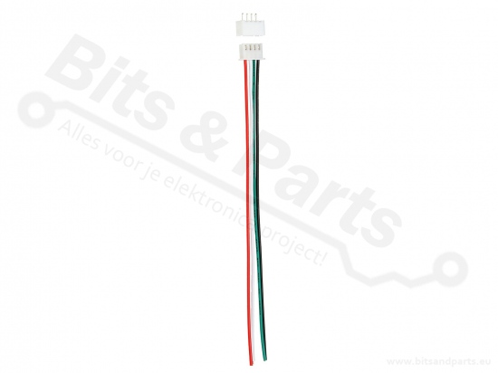 Signal connector 4-pole JST XH 2.54mm with wire and socket 15cm